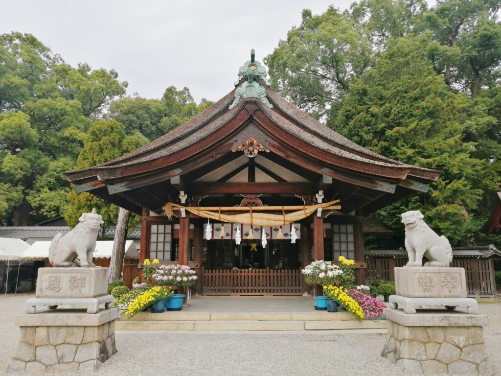 知立神社で結婚式